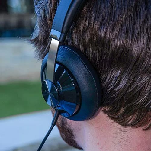PHILIPS SHP6000 Wired Headphones Over Ear High Resolution Deep Bass | Studio Monitor & Mixing DJ Headset thumbnail 5
