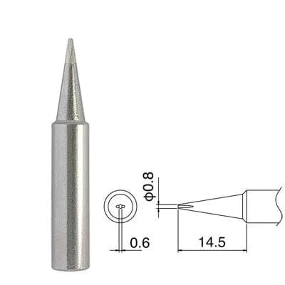 ShineNow T18 Soldering Iron Tips 6pcs Combo Set | Hakko FX-888D FX-888 FX8801 FX-600 Compatible thumbnail 9