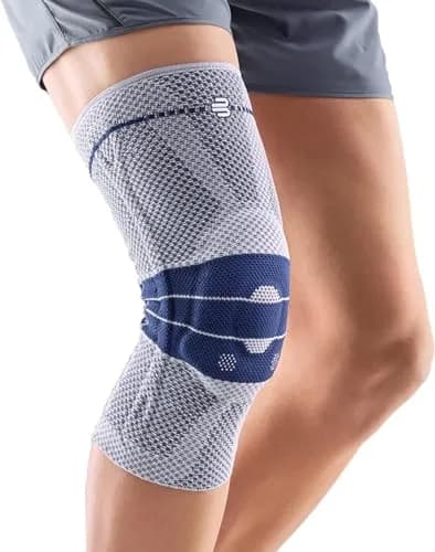 Bauerfeind GenuTrain Knee Brace Size 4 Titanium | Medical Grade Support for Pain Relief thumbnail 1