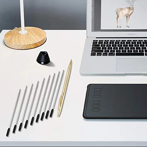 Unibene Cross Compatible Ballpoint Pen Refills 20 Pack, 1.0mm Medium Point | Smooth German Ink Refill for Cross Pens thumbnail 5