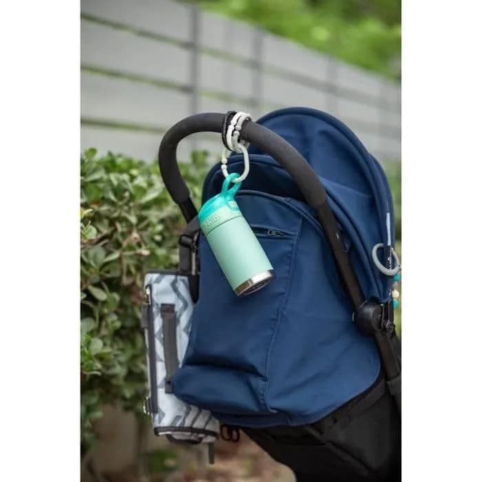 Nuby Thirsty Kids No Spill Flip-It Reflex Stainless Steel Travel Cup 300ml (10.1 Oz) | Insulated for 10 Hours thumbnail 8