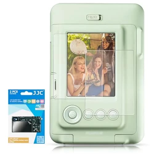 JJC 2 Pack PET Film Screen Protector for Fujifilm Instax Mini Liplay | Anti-Fingerprint & Scratch-Resistant thumbnail 1