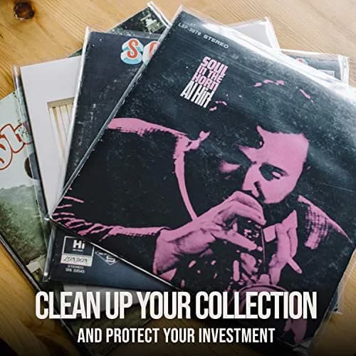 Vinyl Fever Record Sleeves [25 Pack] - Crystal Clear Outer Album Covers - Durable 3 Mil Thick Polypropylene Vinyl Sleeves for 12 Inch Lps and Archival Album Storage | 12.75"x12.75" Perfect Fit Sleeves thumbnail 6