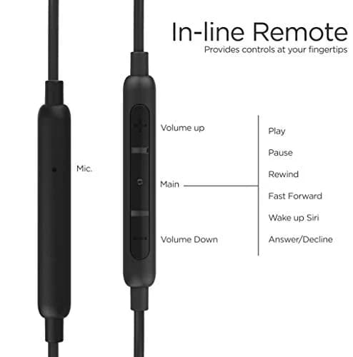 Bolle & Raven Thore USB Type C Earbuds | in Ear Wired Headphones with Microphone Remote | for S21 / S22 / S23 / S24 / S25 Ultra, Pixel 4/5 XL/6/6a/7/8 Pro, iPad Pro - Red thumbnail 2