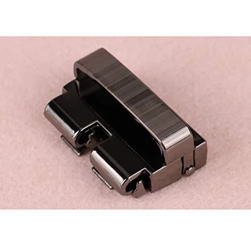 McFanBe Single Prong Belt Buckle 38mm (1.5 Inches) | Grey Polished Alloy Replacement Buckle thumbnail 2