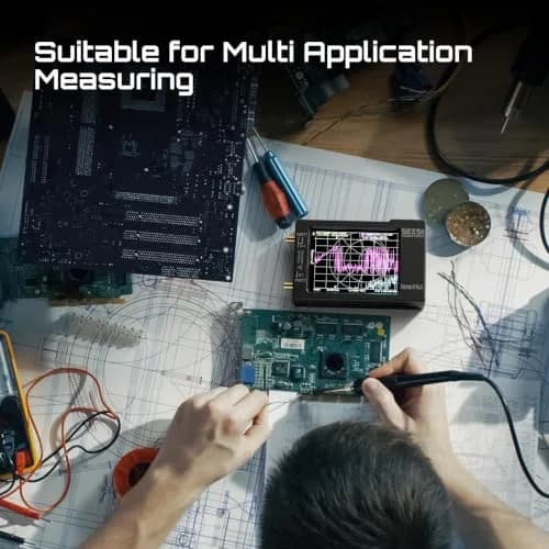 Seesii Nanovna-H Vector Network Analyzer,HW3.7 9KHz-1.5GHz, Portable Antenna & RF Test Tool thumbnail 9