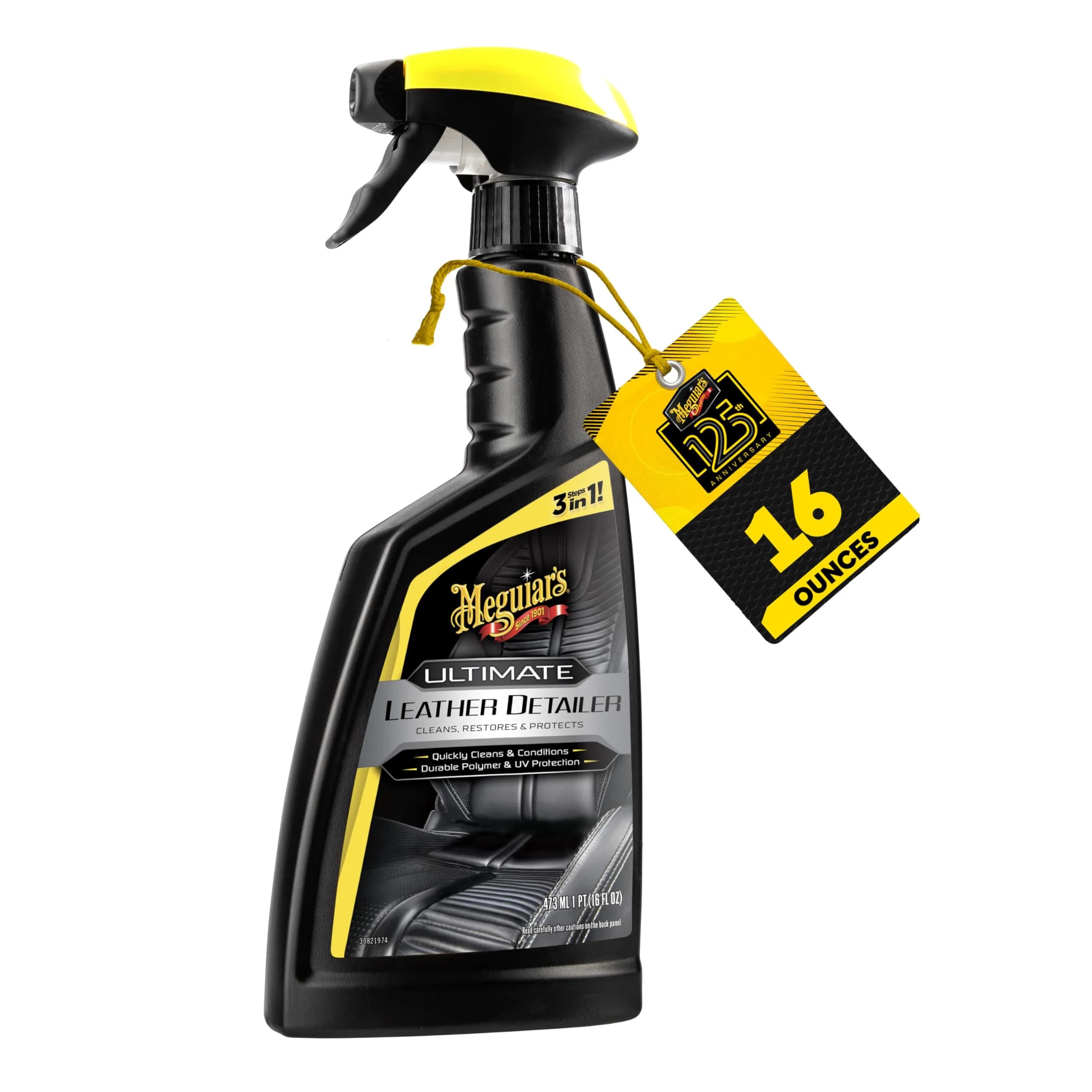 Meguiar's Ultimate Leather Detailer 473ml (16 Oz) | Cleans, Conditions & Protects Leather - main product image