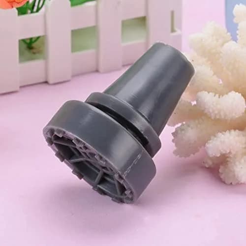 Pongnas Rubber Cane Tip Pad 2.2cm | 360° Rotating, Anti-Slip, Steel Support thumbnail 4