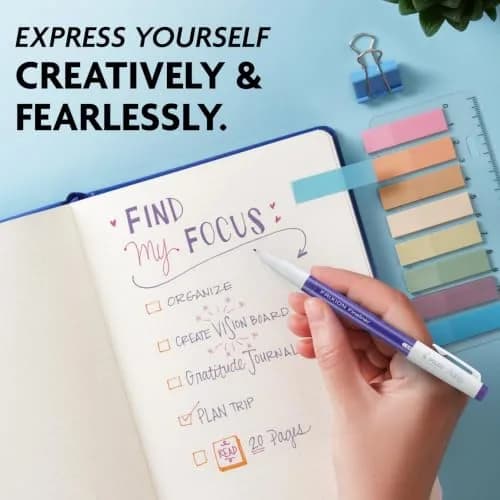 PILOT FriXion Fineliner Erasable Marker Pens, Fine Point 0.7 mm, Assorted 10 Colors | Acid-Free & Fade-Resistant thumbnail 7