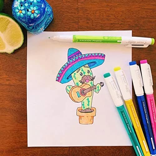 PILOT FriXion Fineliner Erasable Marker Pens, Fine Point 0.7 mm, Assorted 10 Colors | Acid-Free & Fade-Resistant thumbnail 9
