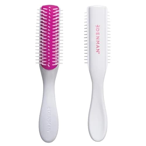 Denman Mini Curl & Blow-Dry Styling Brush D14 Kyoto Cherry Blossom | Define Curls, Smooth Frizz & Style Short Hair thumbnail 1