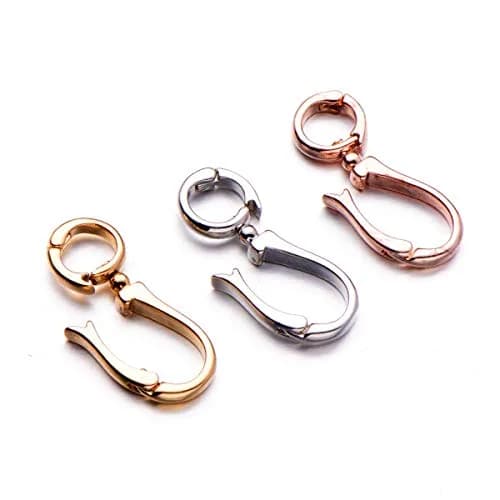 Zpsolution Swivel Bails for Pendants, Dual Ended Connector Charm | Interchangeable Jewelry Clasp thumbnail 6