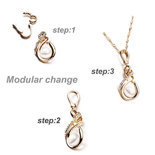 Zpsolution Swivel Bails for Pendants, Dual Ended Connector Charm | Interchangeable Jewelry Clasp thumbnail 4