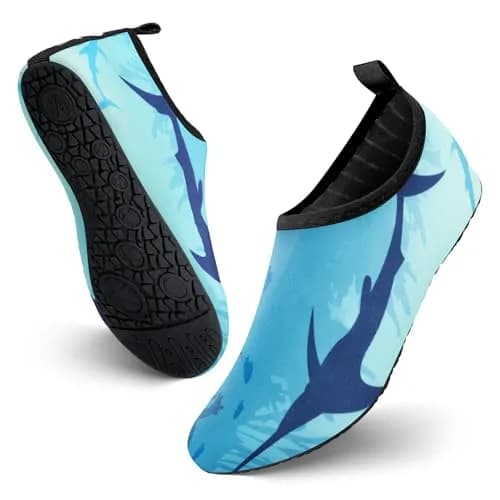 JOTO Quick-Dry Water Shoes for Women & Men | 25cm (9.8 inches) | Breathable Aqua Socks with Non-Slip Sole thumbnail 1