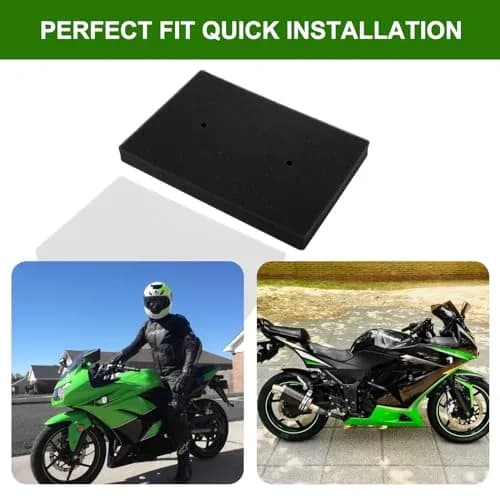 LOCOPOW Air Filter HFA2505 for Kawasaki Ninja 250R & 300 | OEM-Quality Replacement thumbnail 3