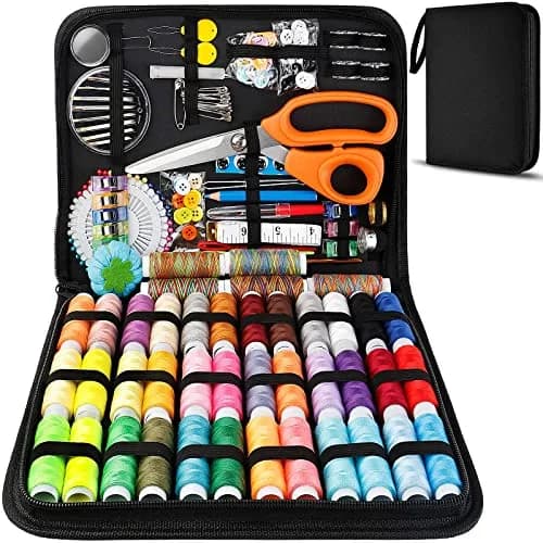 Marcoon Large Sewing Kit, 200 Premium Supplies, 41 XL Thread Spools | Perfect for Travel, Beginners, DIY thumbnail 1