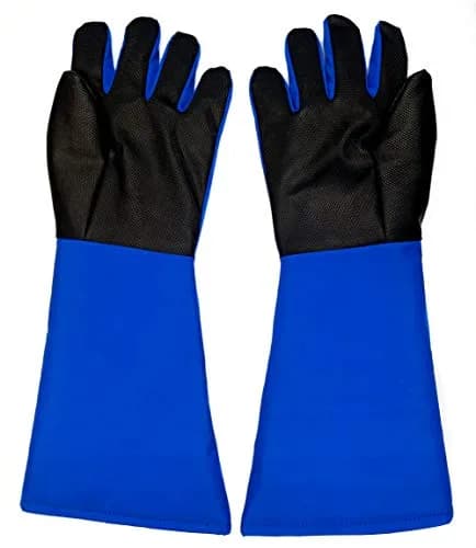 Inf-way Black Mid Arm Length Cryogenic Gloves - EN 511 Certified for Extreme Cold Protection thumbnail 2