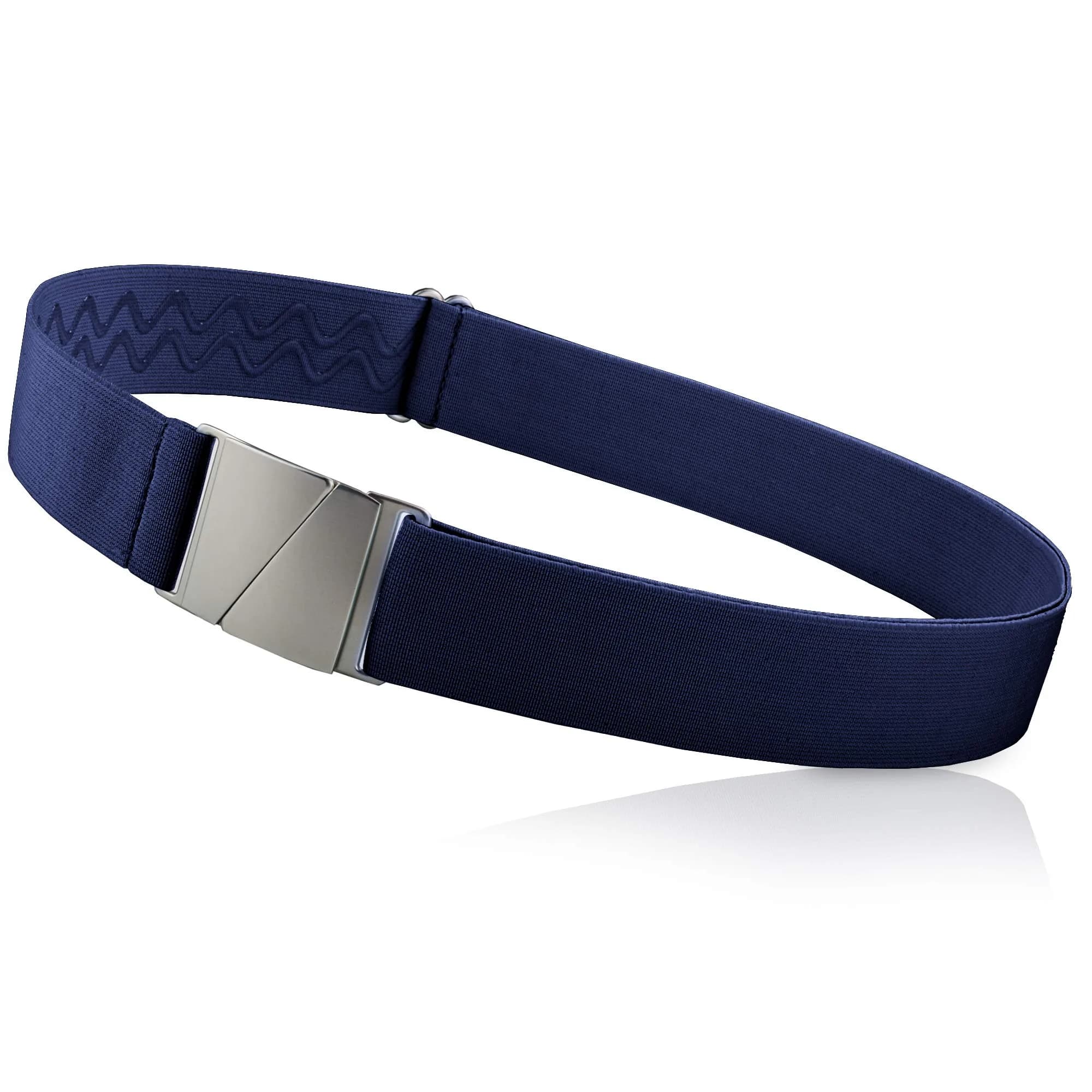 ONE-BELT No Show Invisible Elastic Belt 1.5" Adjustable Fits Waist Up to 50" Designed in USA
