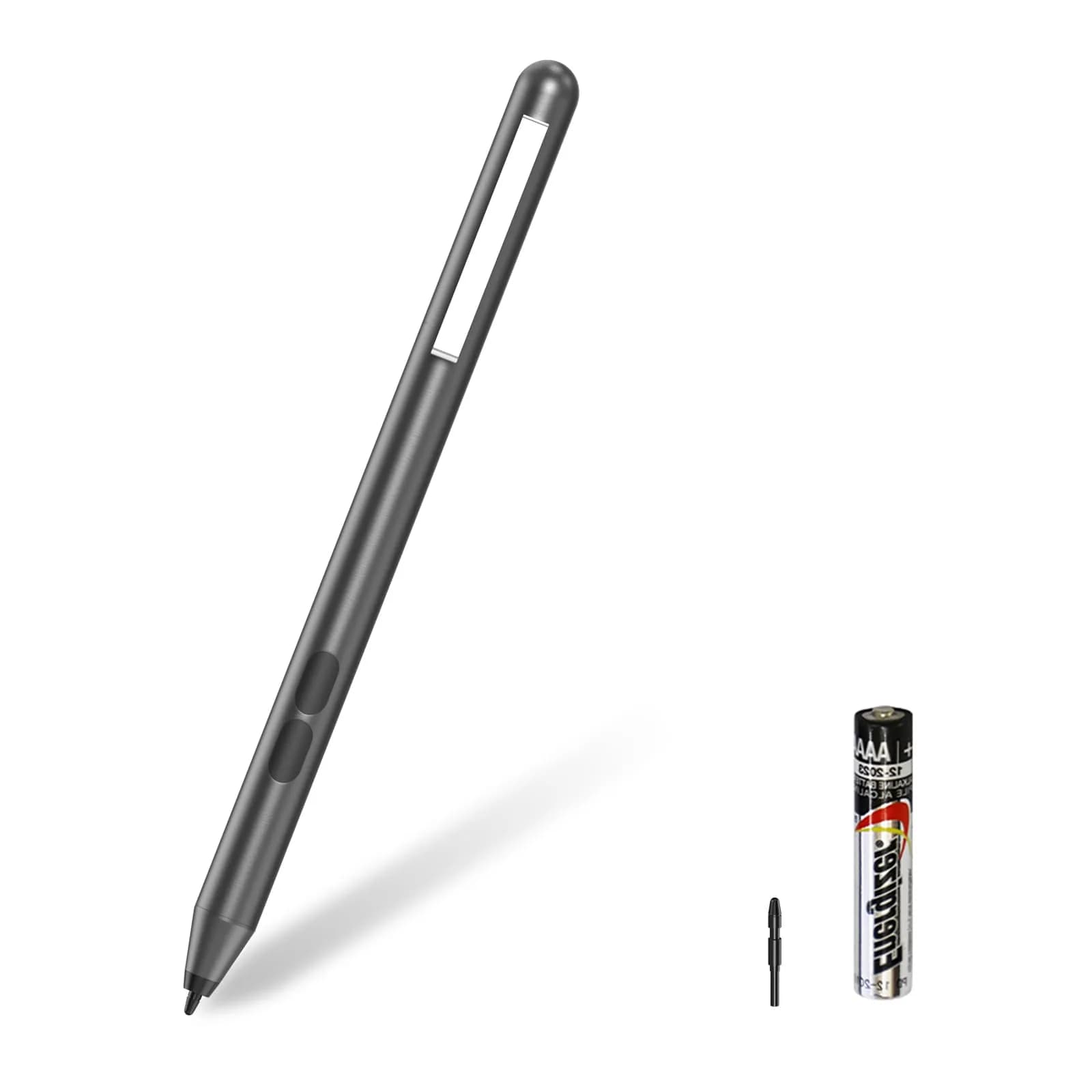 hacey Stylus Pen for HP Omnibook X Flip, Envy/Pavilion/Spectre x360, Sapphire | 1024 Pressure Levels — Grey