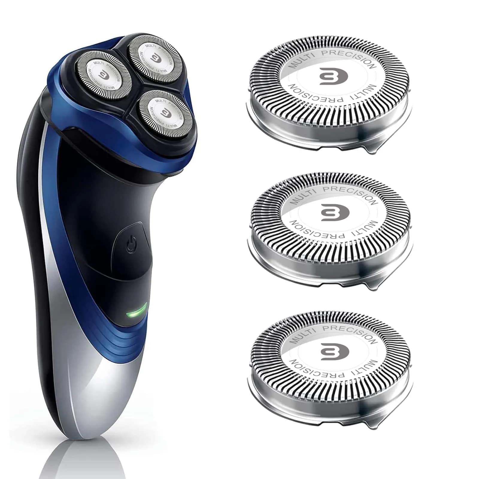 tuokiy SH30 Replacement Heads for Philips Norelco Series 3000, 2000, 1000 Shavers | 6-Piece Set — 3 Pieces