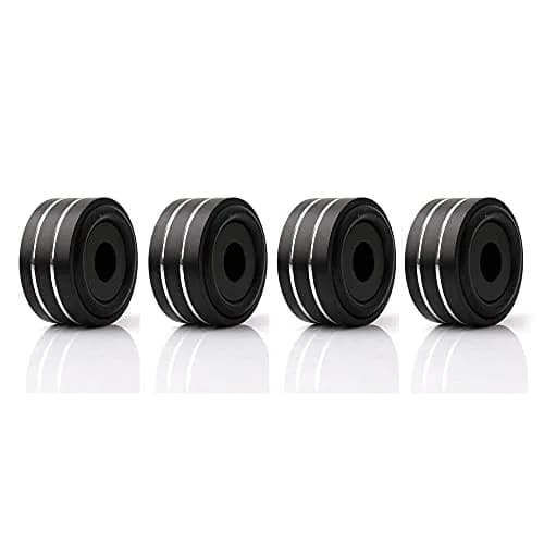 Monosaudio 4Pcs Aluminum Speaker Isolation Feet 40mm x 20mm | Load 400KG Anti Vibration Pads thumbnail 6