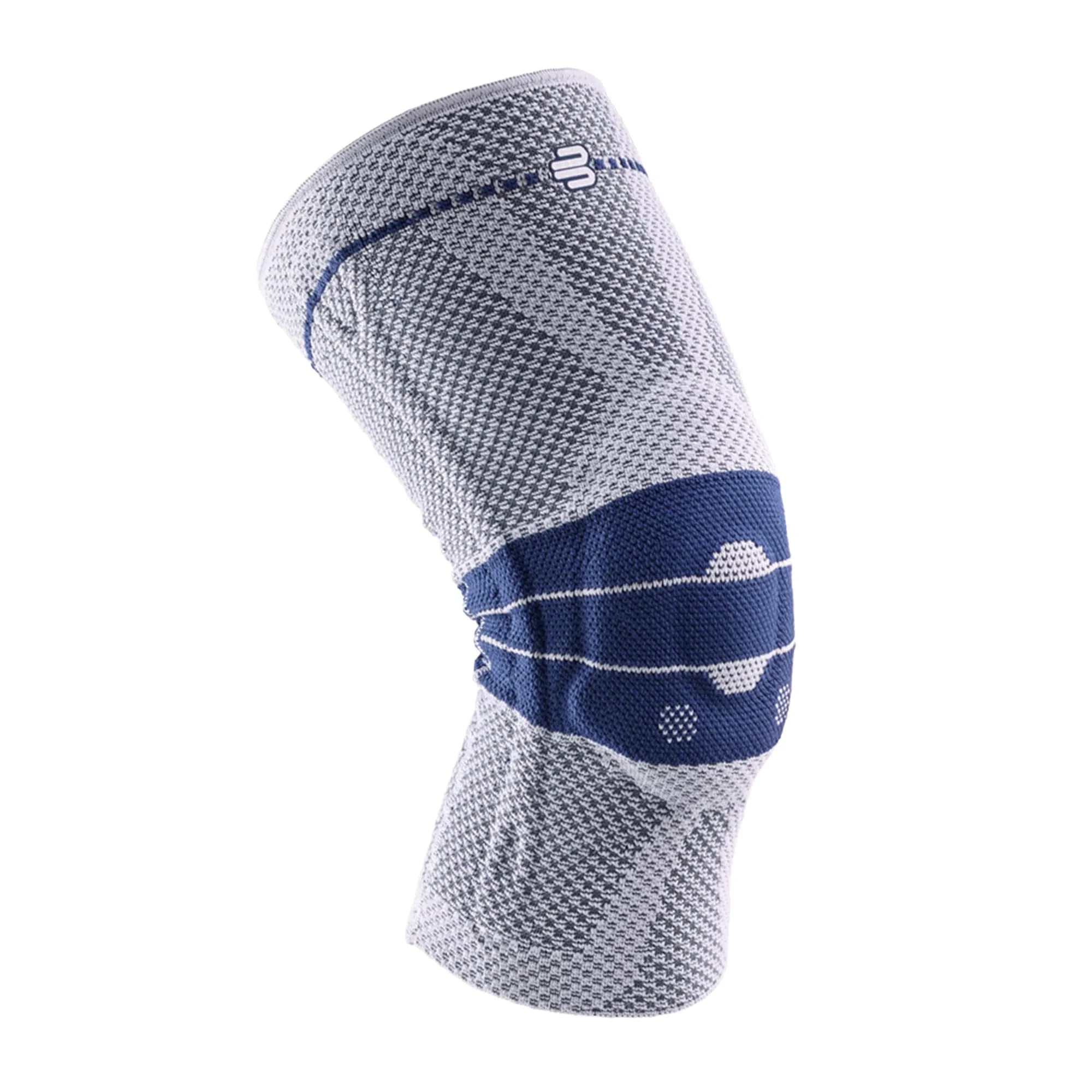 Bauerfeind GenuTrain Knee Brace Size 3 Titanium | Targeted Support for Pain Relief and Stabilization — Titanium / 3C