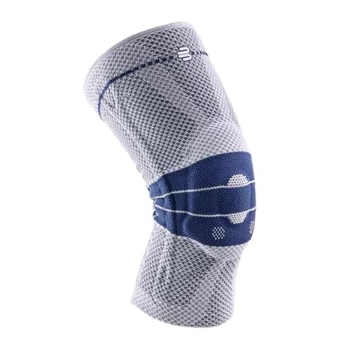 Bauerfeind GenuTrain Knee Support Brace (New Version) Size 3C Titanium | Medical Grade Support for Pain Relief & Stabilization thumbnail 1