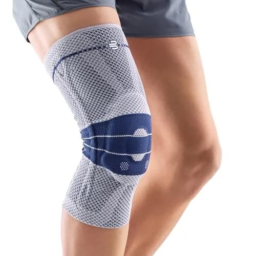 Bauerfeind GenuTrain Knee Support Brace (New Version) Size 3C Titanium | Medical Grade Support for Pain Relief & Stabilization thumbnail 2