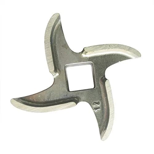 VTurboWay #12 Meat Grinder Blade 12mm (0.47") Stainless Steel Knife Cutter Replacement | Aftermarket Part for Common #12 Grinders thumbnail 5