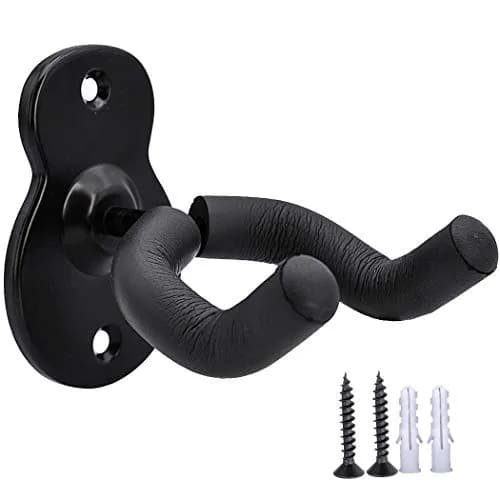 Sound harbor Guitar Wall Mount Hanger for All Guitar Sizes | Deep 'U' Cradle for Secure Display thumbnail 1