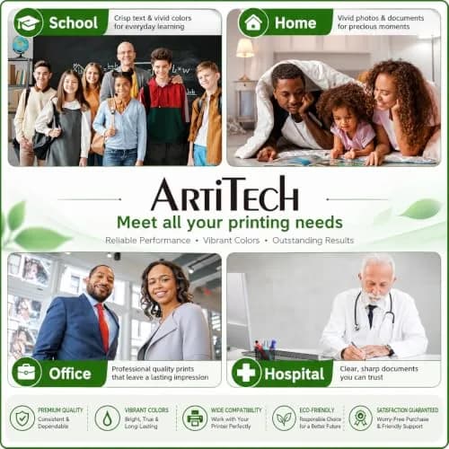 ARTITECH 3-Pack PGI-35 CLI-36 Ink Replacement for Canon 35 36 Ink Cartridges | Compatible with Canon PIXMA TR150 TR160 IP110 IP100 Mini260 Mini320 thumbnail 6