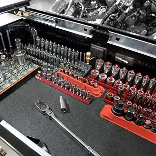 ToolTex Heavy-Duty No-Slip Tool Box Liner 24" x 10' (61cm x 3m) | Keeps Tools Secure & Drawers Organized thumbnail 7