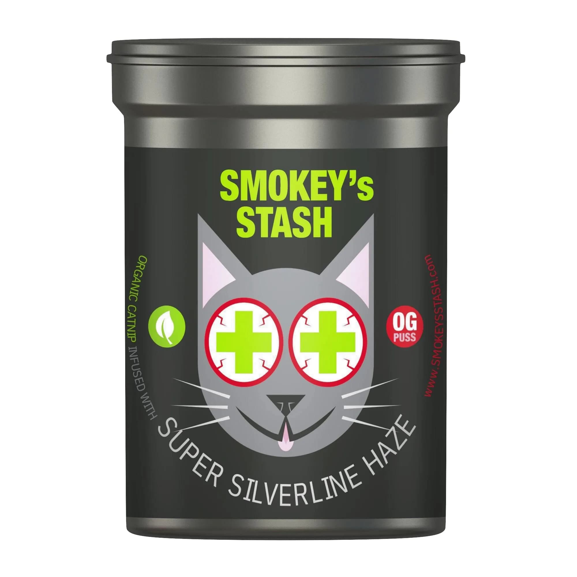 Smokey's Stash Silvervine Haze Potent Catnip and Silver Vine Blend for Cats (18g) - main product image