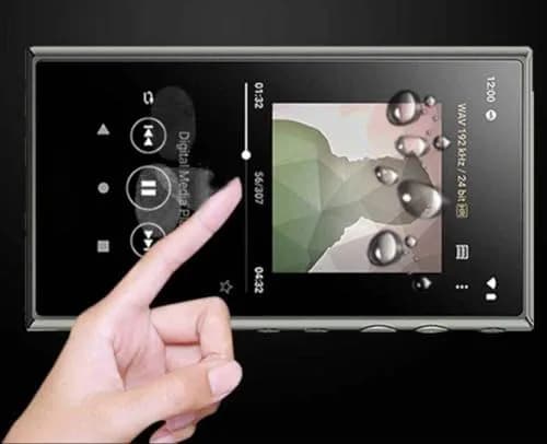BestforYou Tempered Glass Screen Protector for Sony Walkman NW-A100 Series | 9H Hardness, Crystal Clear, Touch Sensitive thumbnail 3