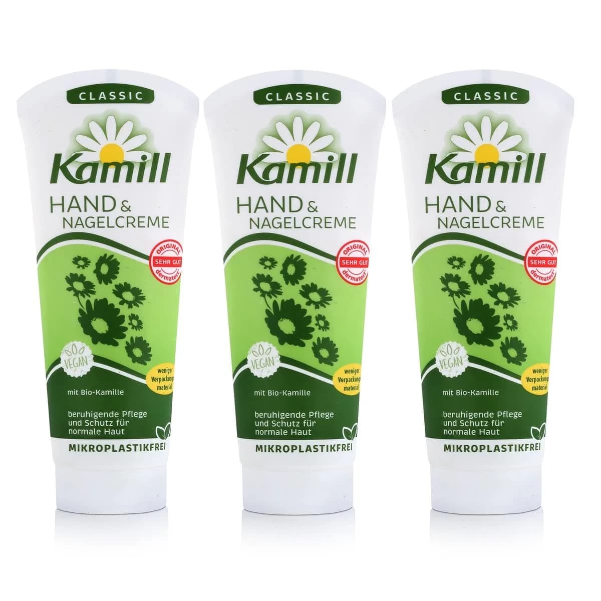 Kamill Classic Hand & Nail Cream with Bio Chamomile & Bisabolol 300ml (10.14 Fl Oz) | Soothing Care for Normal Skin - main product image