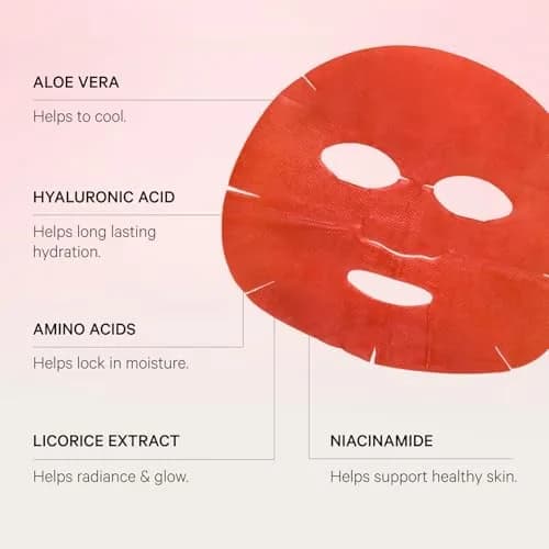 MZ SKIN Vitamin-Infused Meso Face Mask | Brightening & Hydrating (5 Pack) thumbnail 2