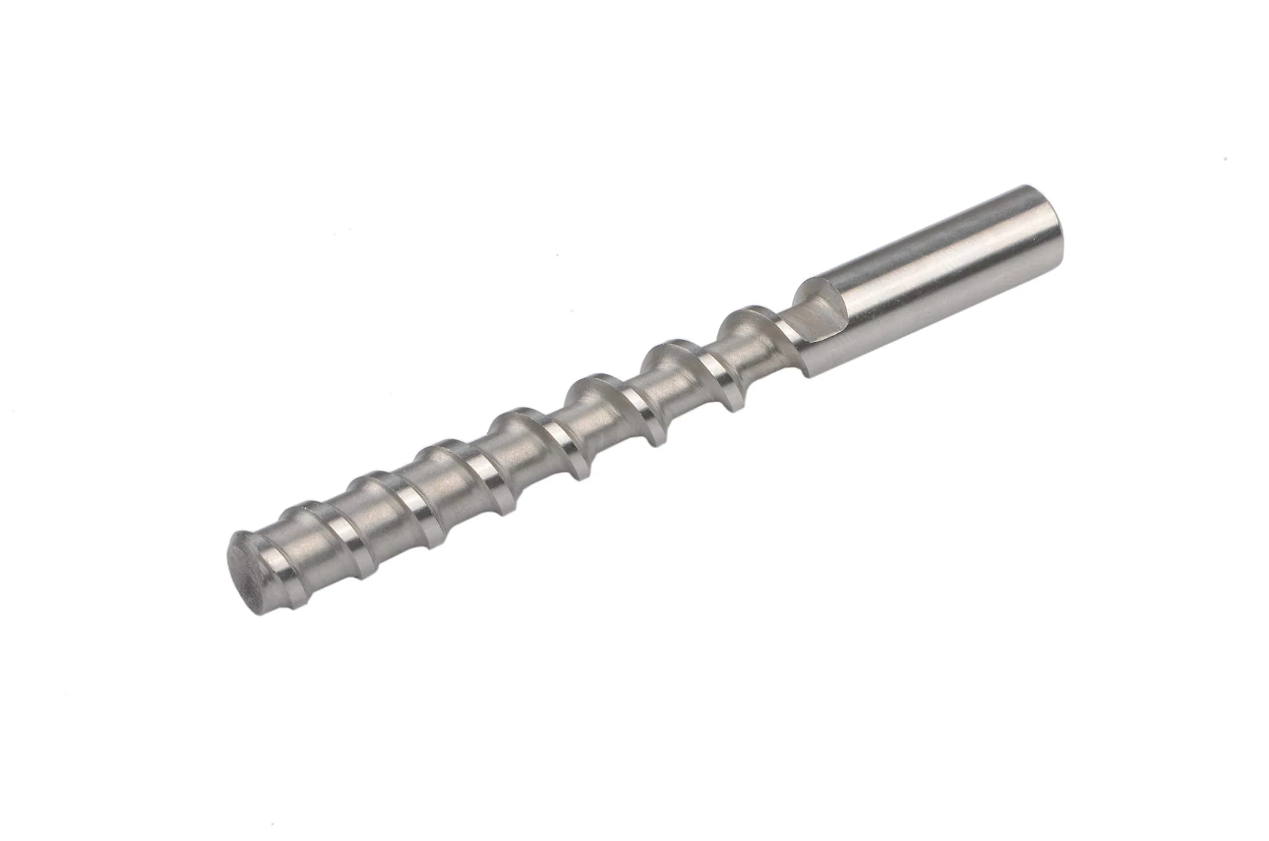 POLISI3D Pellet Feeding Screw Rod & Heat Break Tube | Stainless Steel & Hardened Steel (70-120c) - main product image