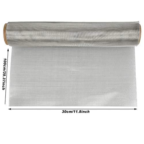 TIMESETL 304 Stainless Steel Woven Mesh 80 Mesh | Filter Screen Sheet for Filtration thumbnail 2
