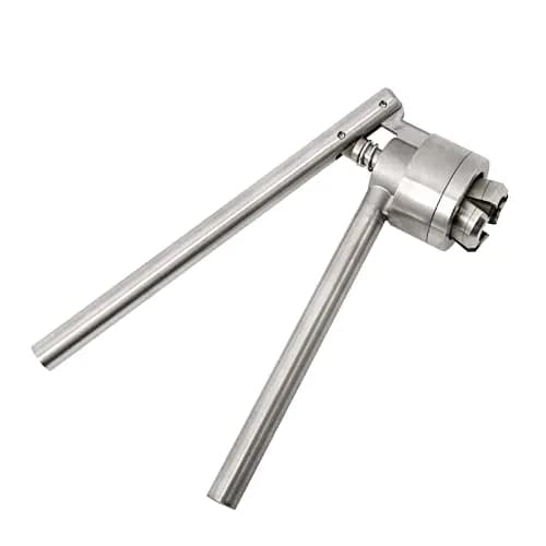 HighFree 20mm Vial Crimper with 10ml Vials, Stoppers & Caps | Stainless Steel Hand Sealer for Pharmaceutical & Lab Use thumbnail 2