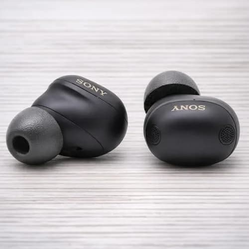 Comply Memory Foam Replacement Ear Tips, Black Medium (3 Pairs) | Secure Fit for Sony True Wireless Earbuds thumbnail 6