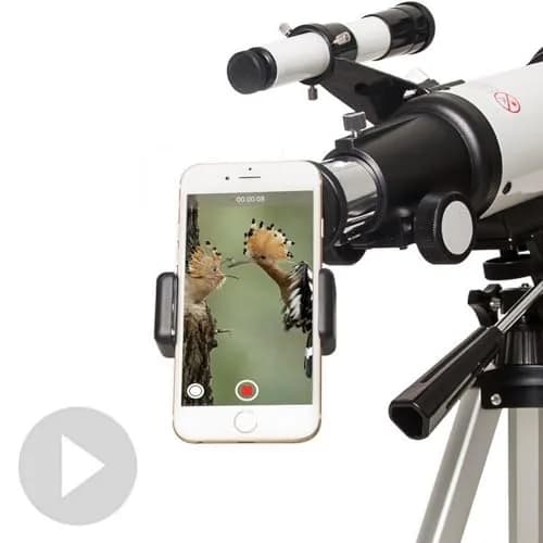 Gskyer Telescope 70mm Aperture 400mm AZ Mount | Travel Refractor for Beginners & Kids thumbnail 8