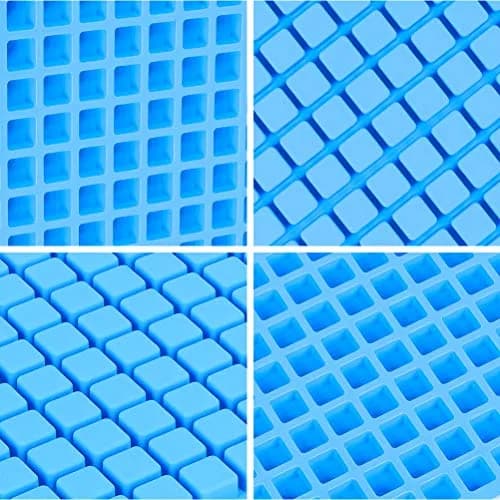 Emoly Silicone Candy Tray 2 Pack 126-Cavity Square Chocolate Mold for Gummy Jelly Truffles Caramels Ice Cube Tray | Food-Grade, Reusable, Easy Release thumbnail 7