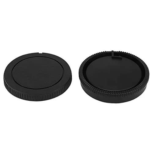 Haoge Camera Body & Rear Lens Cap Kit for Sony A Mount | Dust & Scratch Protection (100 characters) thumbnail 3