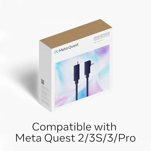 Meta Quest Link Cable - Virtual Reality Headset Cable for Quest - 5m (16ft) - PC VR thumbnail 4