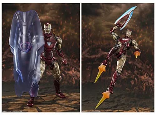 Tamashii Nations Avengers Endgame Iron Man Mk. 85 Final Battle Ver. 160mm | Action Figure with Accessories thumbnail 5