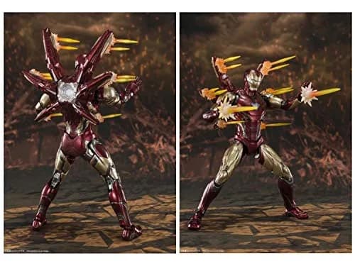 Tamashii Nations Avengers Endgame Iron Man Mk. 85 Final Battle Ver. 160mm | Action Figure with Accessories thumbnail 6