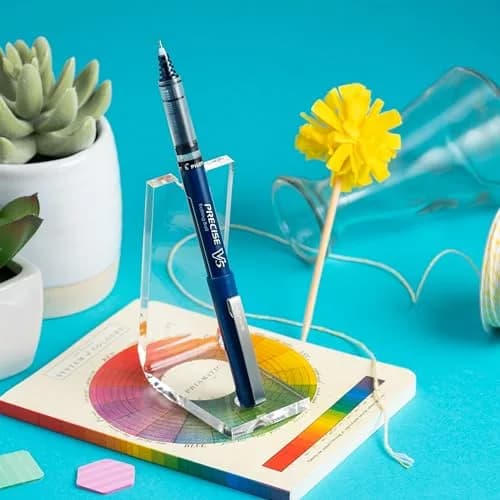 PILOT Precise V5 Rollerball Pens 0.5mm | Fine Point, Navy, Pack of 12 thumbnail 4