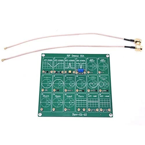 Garosa Frequency Test Board Demo Kit VNA Test Module 30MHz-433MHz | Learning Calibration Tool with 2 UFL Patch Cords thumbnail 7