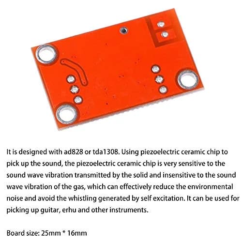 Acxico AD828 Stereo Microphone Preamplifier Board 3 Pcs | DC 3.8V-15V MIC Preamp Module thumbnail 3
