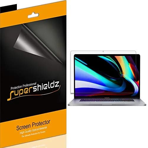 Supershieldz Matte Screen Protector for MacBook Pro 16 inch (2019-2020 Model A2141) | 3-Pack Anti Glare Anti Fingerprint thumbnail 1